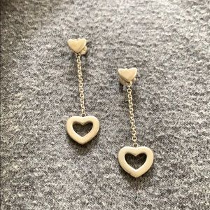 Tiffany Heart Drop Earrings